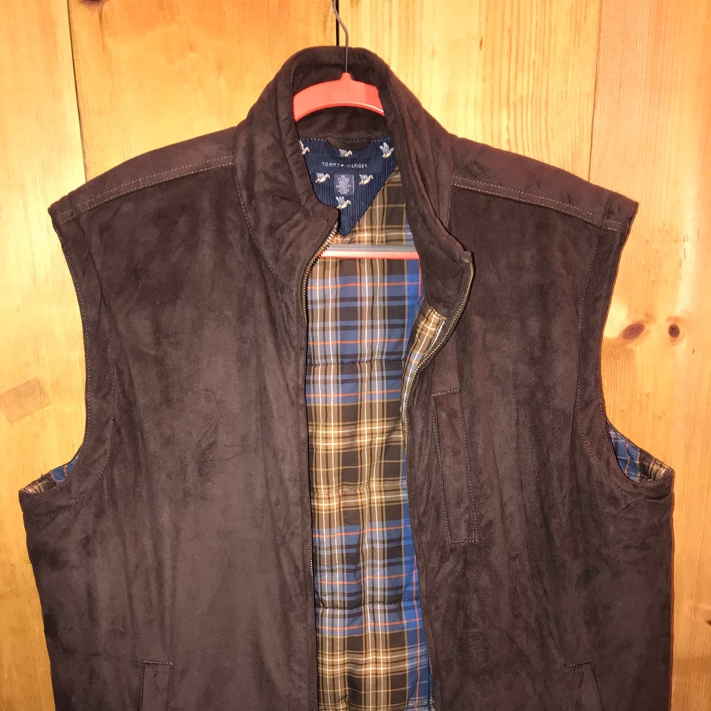 Tommy Hilfiger Suede Vest